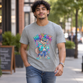 Drip Check Husky Graphic Tee — Cool Streetwear Husky T-Shirt