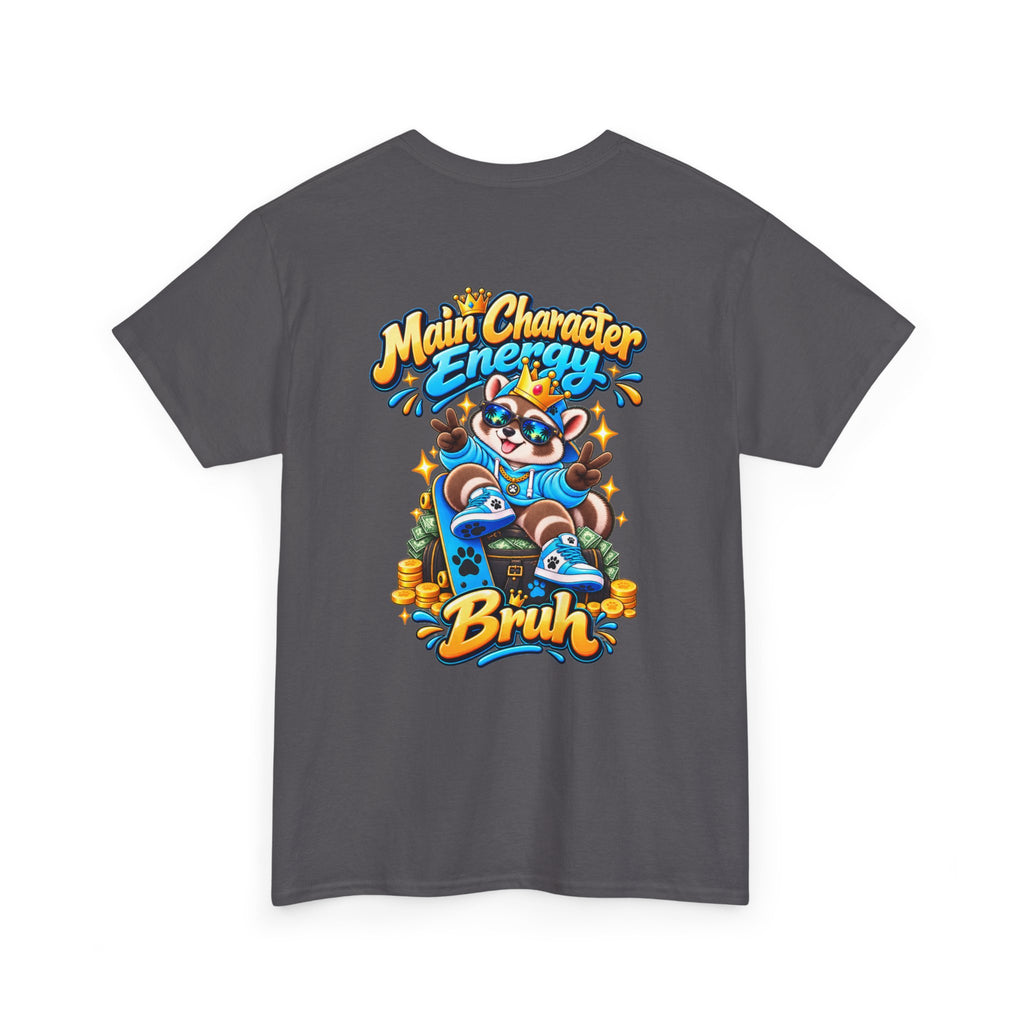 Remy Raccoon Main Character Energy Graphic Tee