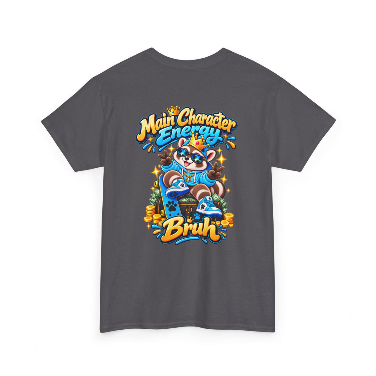 Remy Raccoon Main Character Energy Graphic Tee