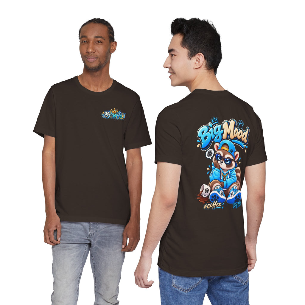 Remy Raccoon Big Mood - Back Graphic - Cute Graphic Tee