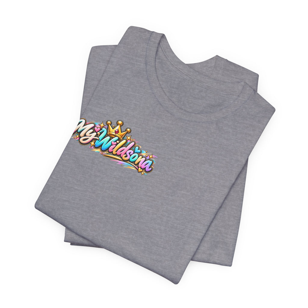 Cute Cartoon Big Personality Dog Tee — Trendy Boba Lover Graphic T-Shirt
