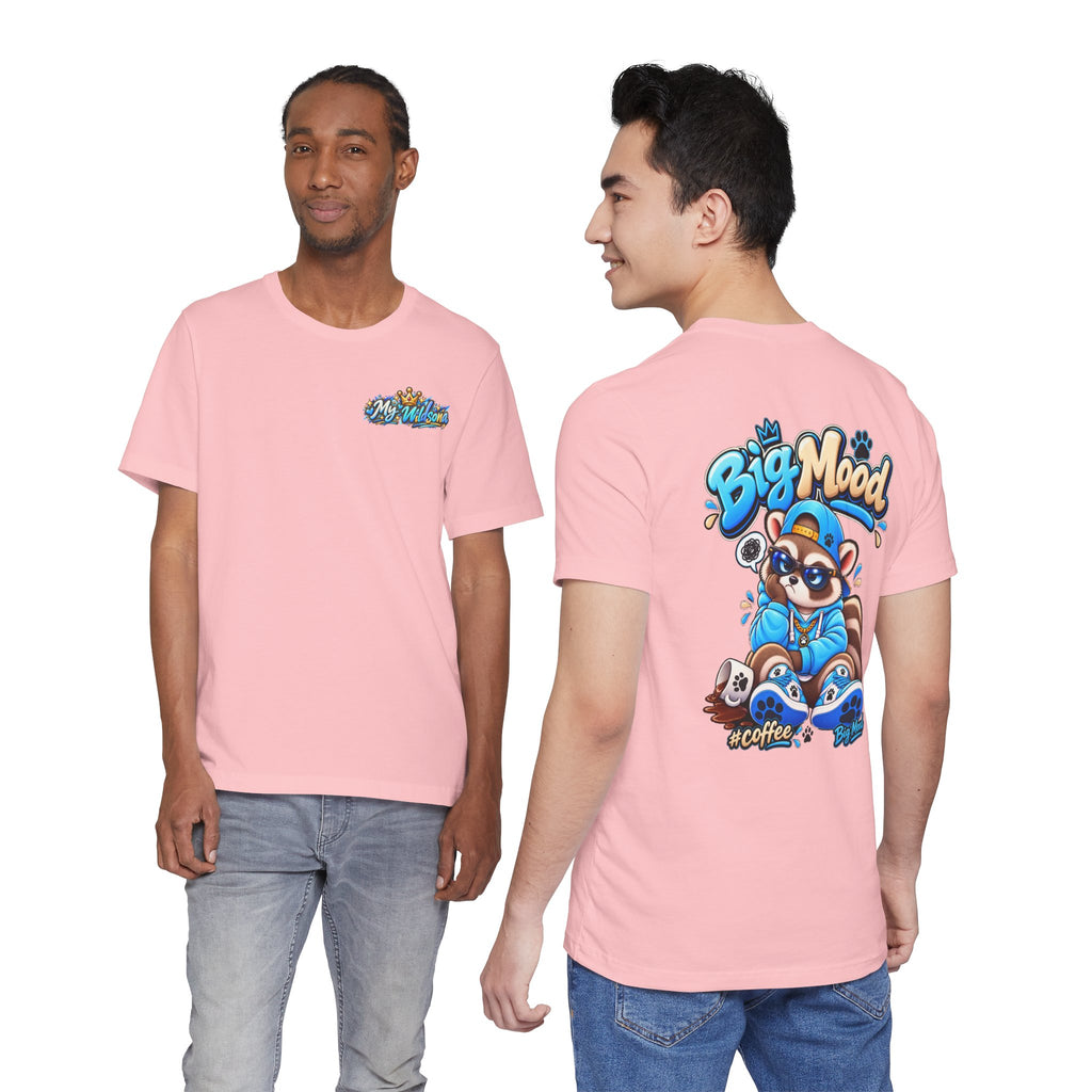 Remy Raccoon Big Mood - Back Graphic - Cute Graphic Tee
