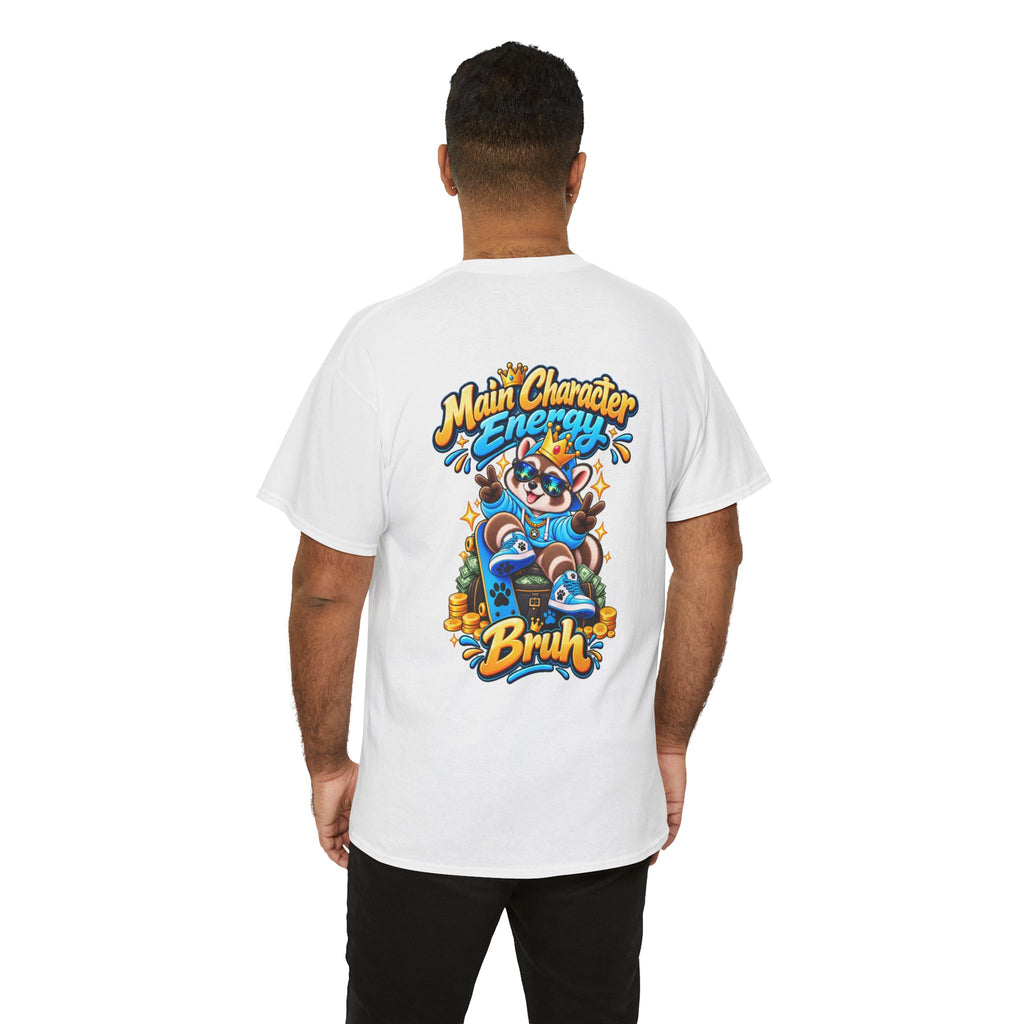 Remy Raccoon Main Character Energy Graphic Tee