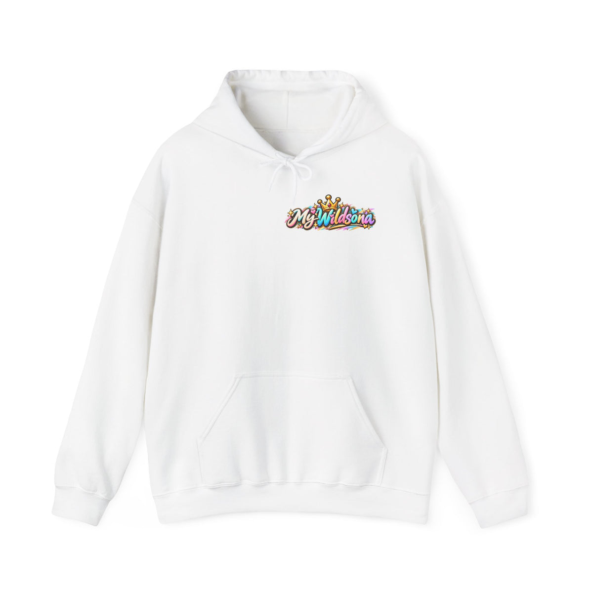 Hoodie — Colorful Big Personality Stay Iconic Pup Graphic