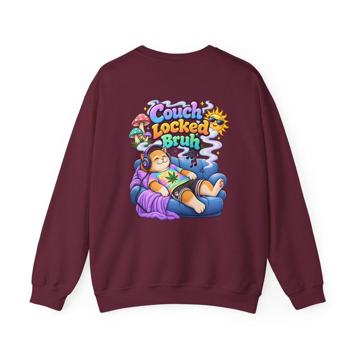 Couch Locked Bruh - Wildsona After Hours Crewneck Sweatshirt