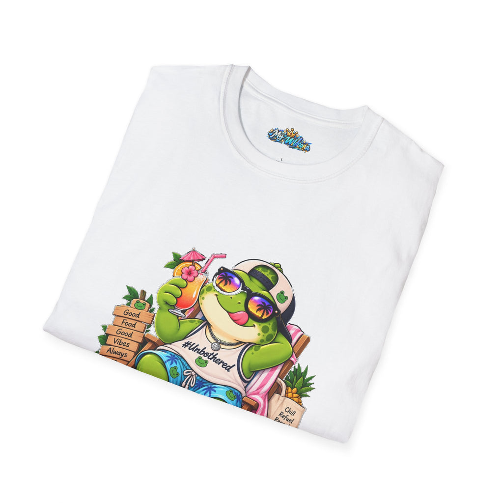 Big Mood Frog T-Shirt — Chill Cartoon Frog Graphic Tee