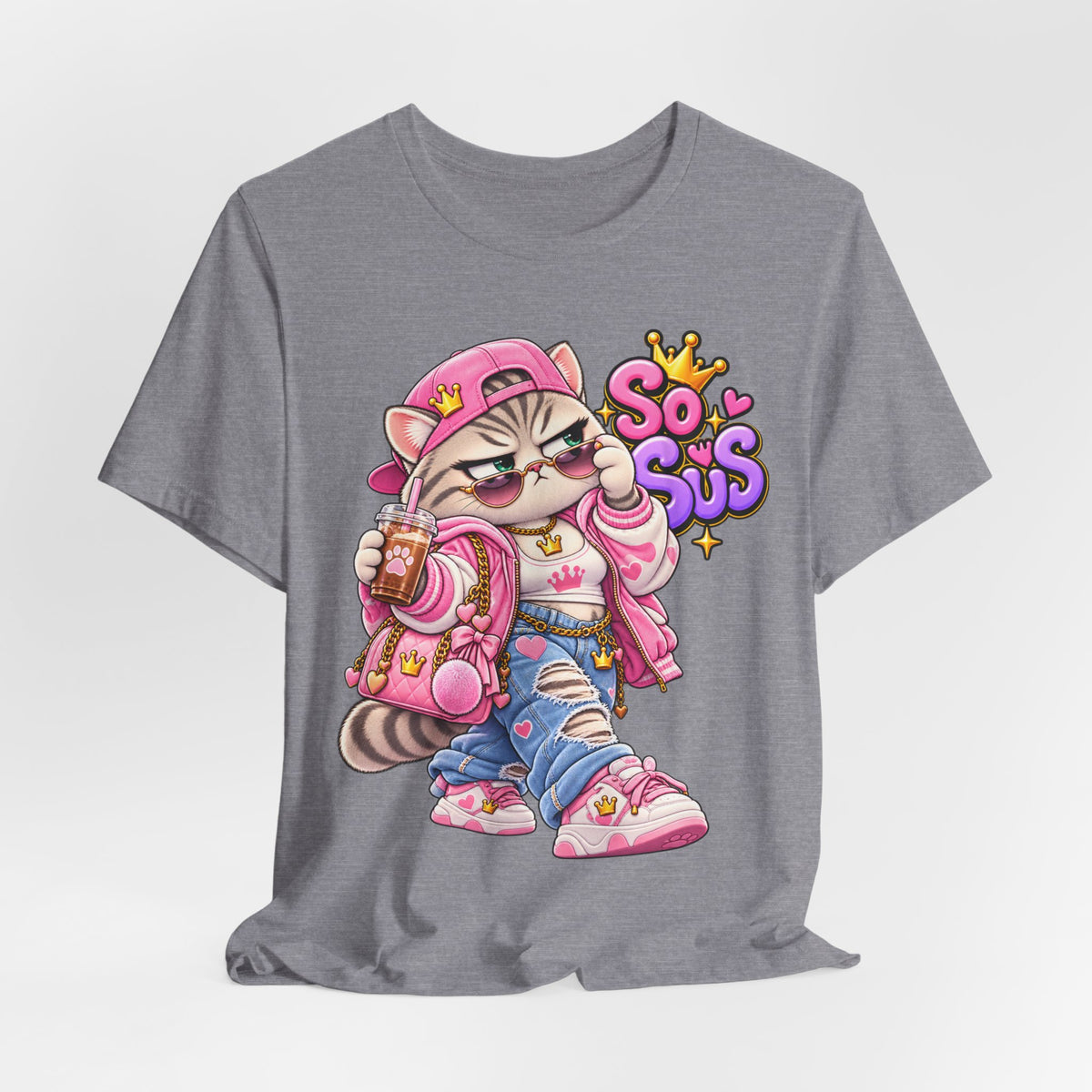 So Sus Streetwear Cat Tee