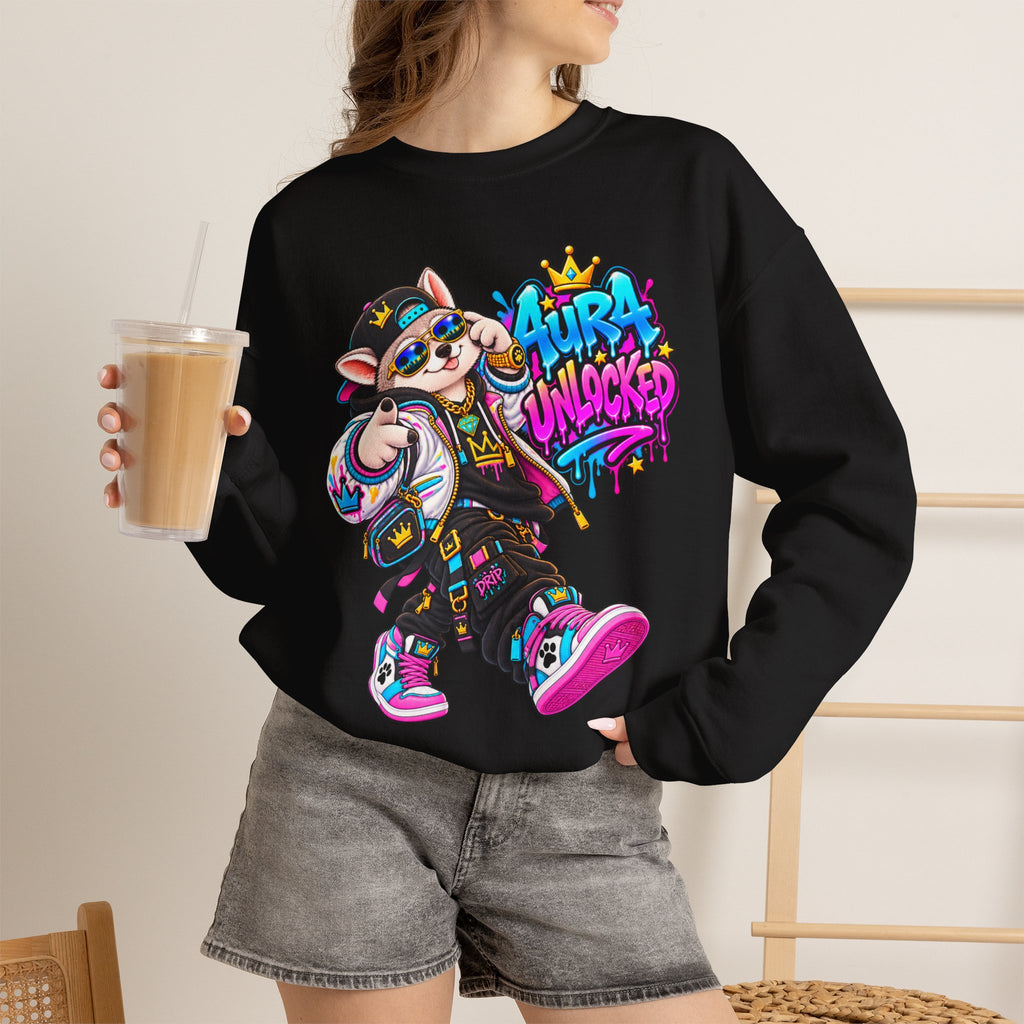 Aura Unlocked - Alaskan Husky - Streetwear  Sweatshirt