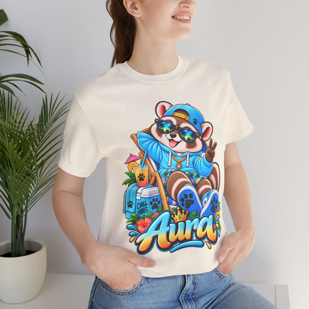 Remy Raccoon Aura - Chest Graphic Tee