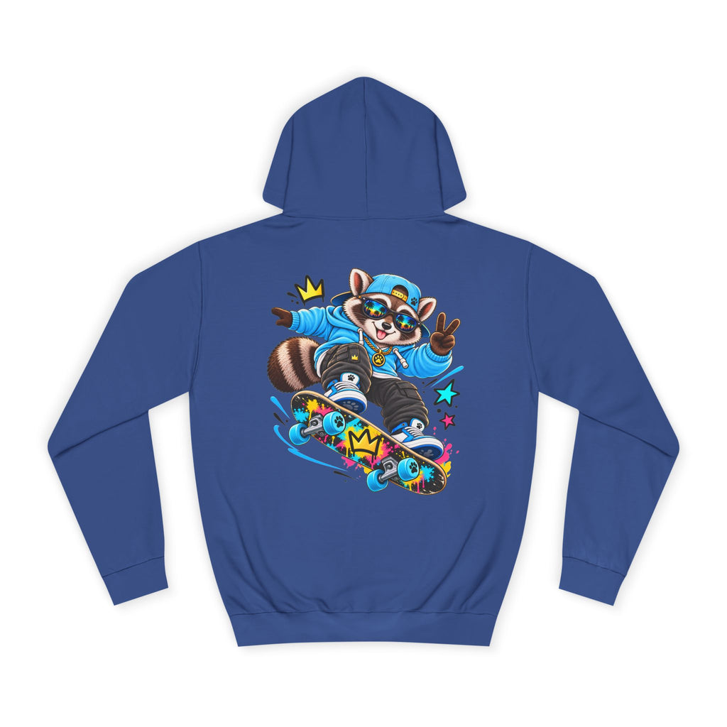 Skateboarding Remy Raccoon Hoodie