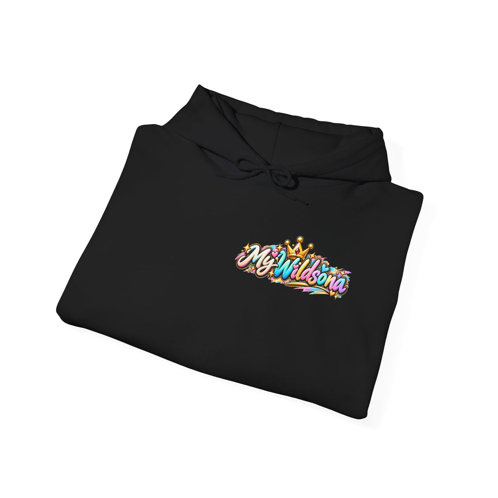 Hoodie — Colorful Big Personality Stay Iconic Pup Graphic