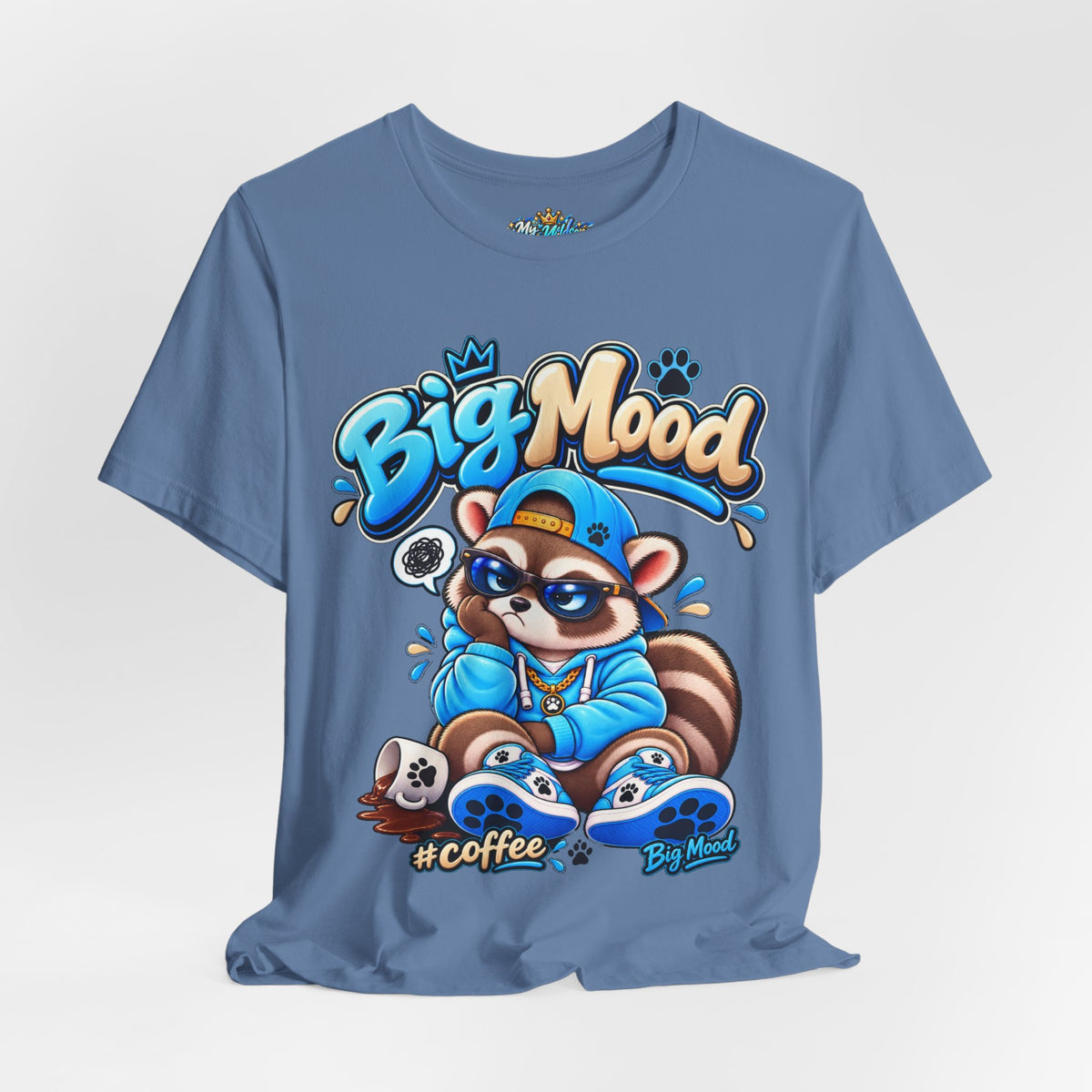 Remy Big Mood Raccoon Coffee T-Shirt