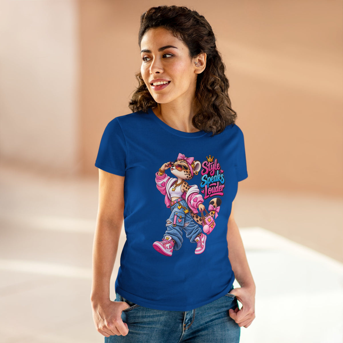 Style Speaks Louder Leopard Girl Tee