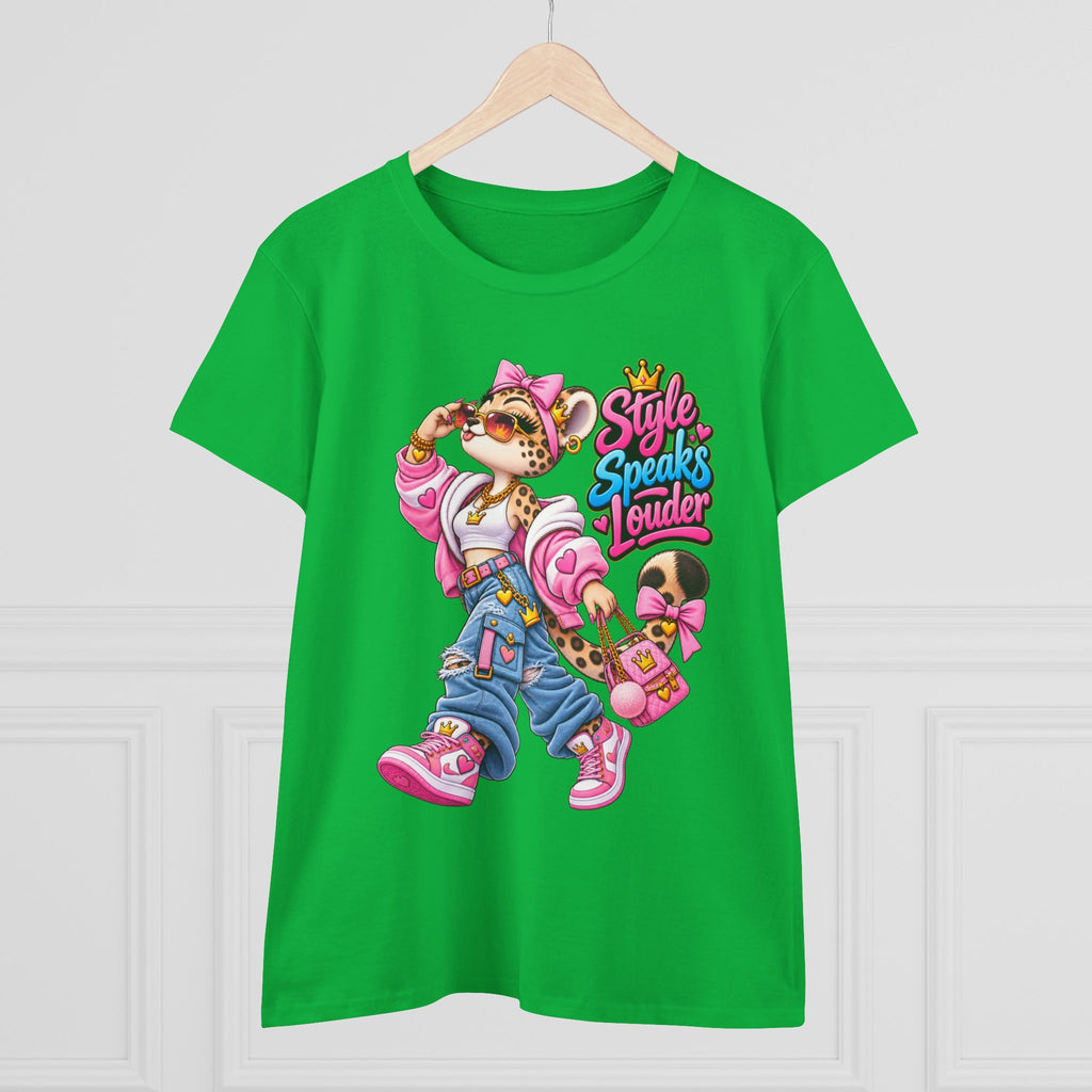 Style Speaks Louder Leopard Girl Tee