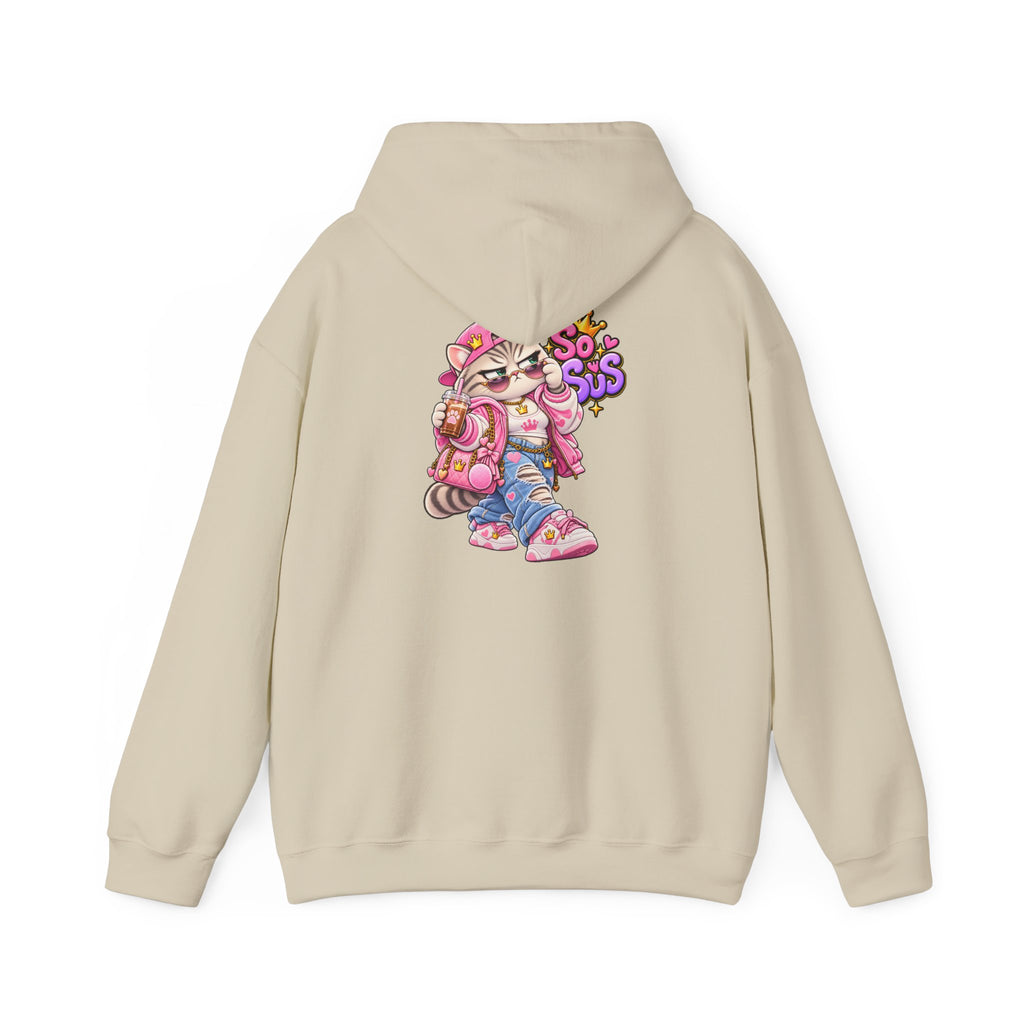 Kawaii So Sus Cat Hoodie – Cute Anime Streetwear Sweatshirt