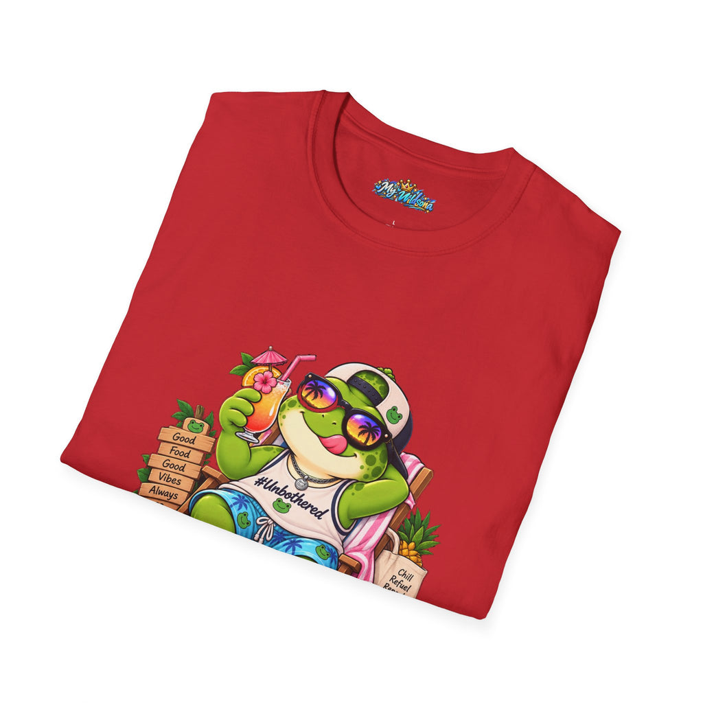 Big Mood Frog T-Shirt — Chill Cartoon Frog Graphic Tee