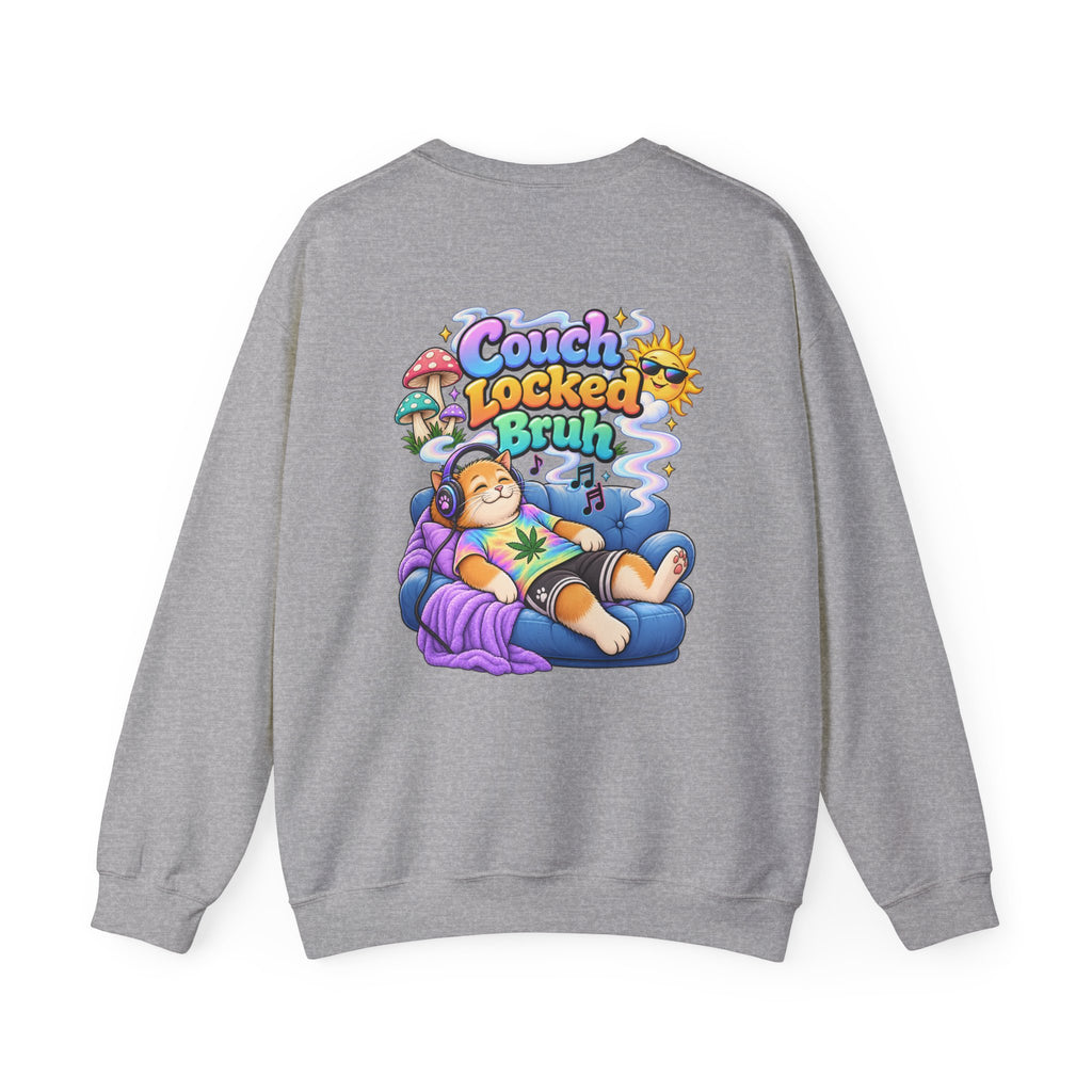 Couch Locked Bruh - Wildsona After Hours Crewneck Sweatshirt