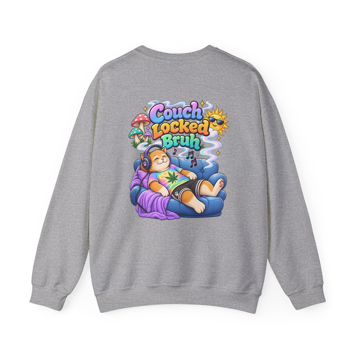 Couch Locked Bruh - Wildsona After Hours Crewneck Sweatshirt