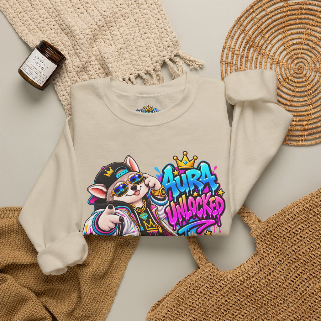 Aura Unlocked - Alaskan Husky - Streetwear  Sweatshirt