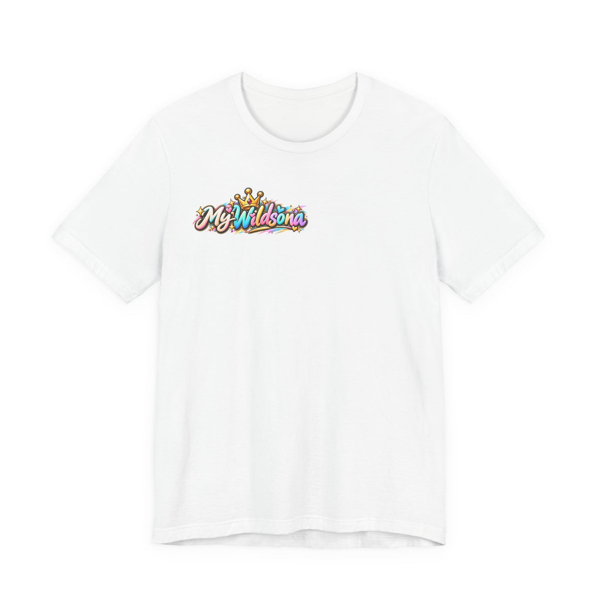 Cute Cartoon Big Personality Dog Tee — Trendy Boba Lover Graphic T-Shirt