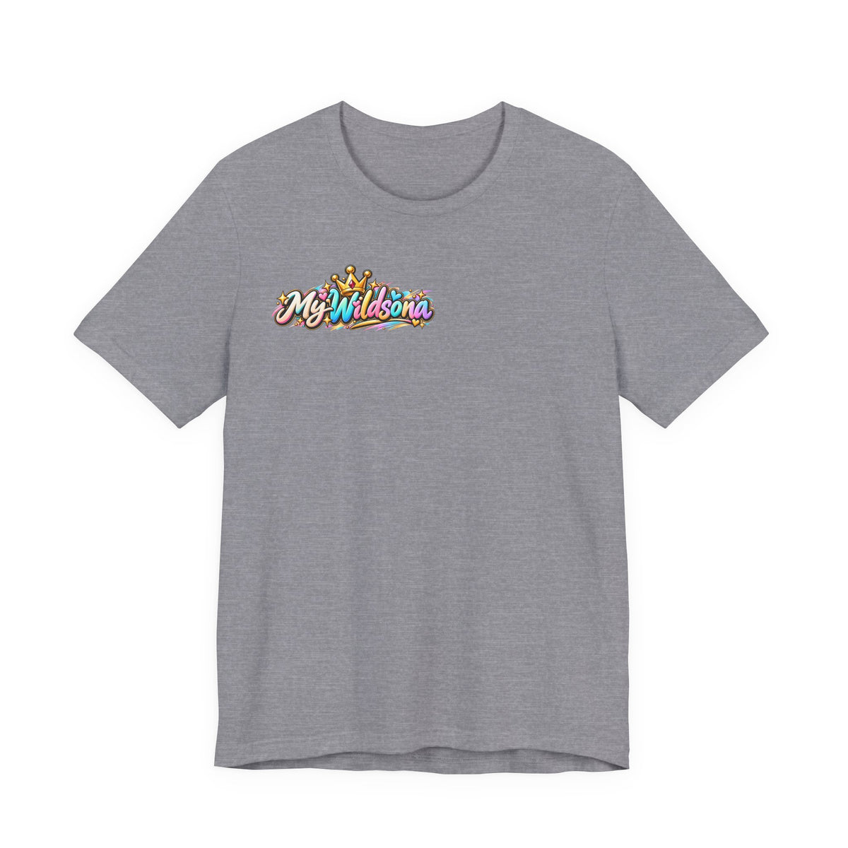 Cute Cartoon Big Personality Dog Tee — Trendy Boba Lover Graphic T-Shirt