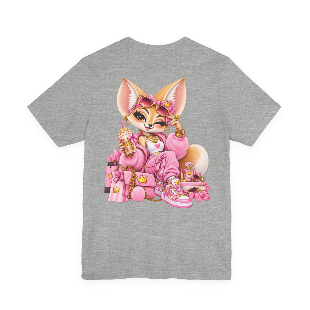 Boujee Kitty Tee — Cute Pink Cat Graphic T-Shirt