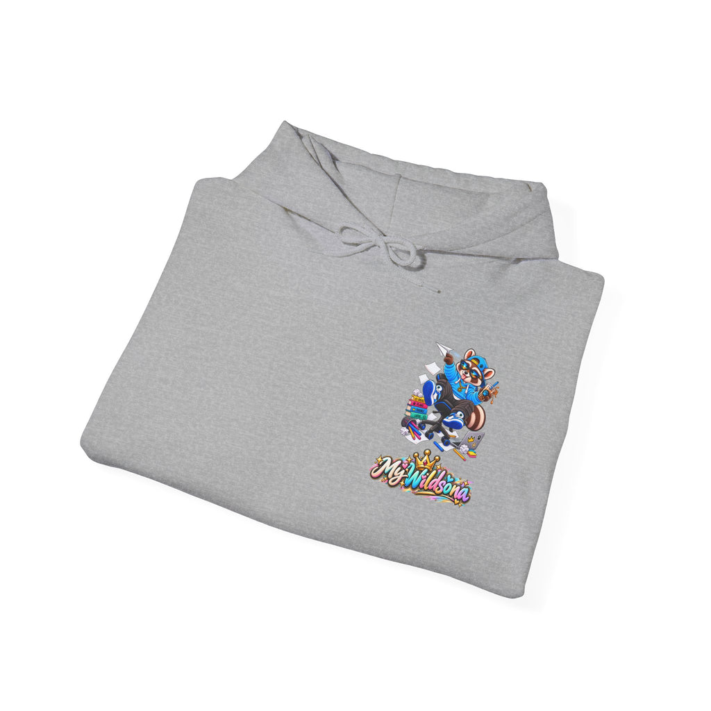 My Wildsona Mischievous Racoon Hoodie — Cute Raccoon Graphic Sweatshirt
