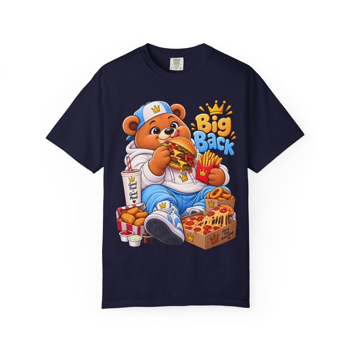 Mochi Big Back Bear - Fast Food - T-Shirt