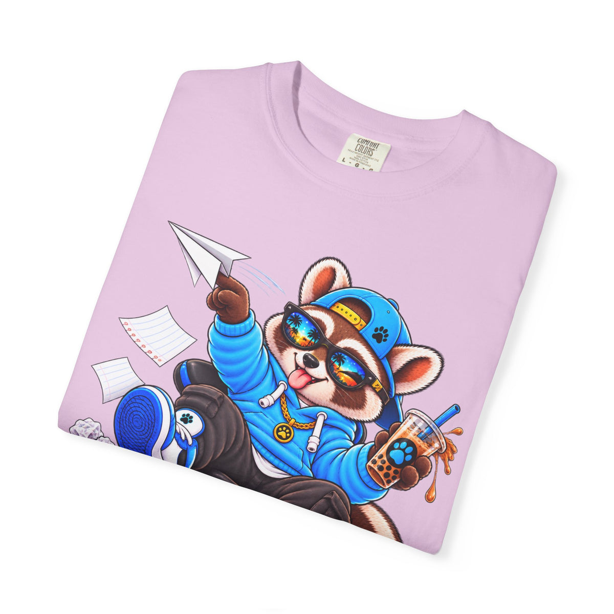 Mischievous Remy Raccoon Graphic T-Shirt