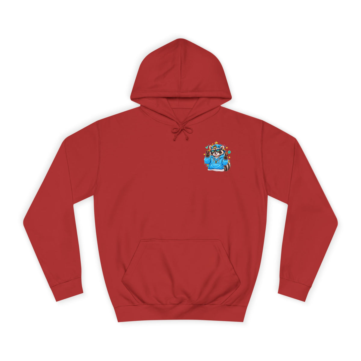Skateboarding Remy Raccoon Hoodie