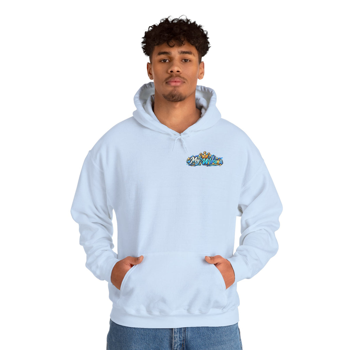 Say Less Golden Retriever Hoodie — Retro Cartoon Streetwear Pullover
