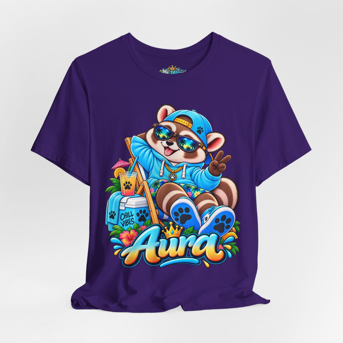 Remy Raccoon Aura - Chest Graphic Tee