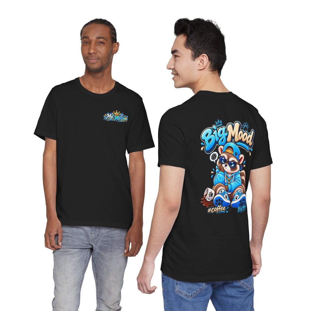 Remy Raccoon Big Mood - Back Graphic - Cute Graphic Tee