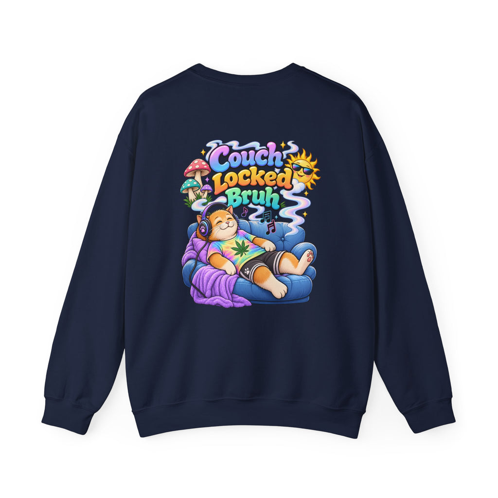 Couch Locked Bruh - Wildsona After Hours Crewneck Sweatshirt