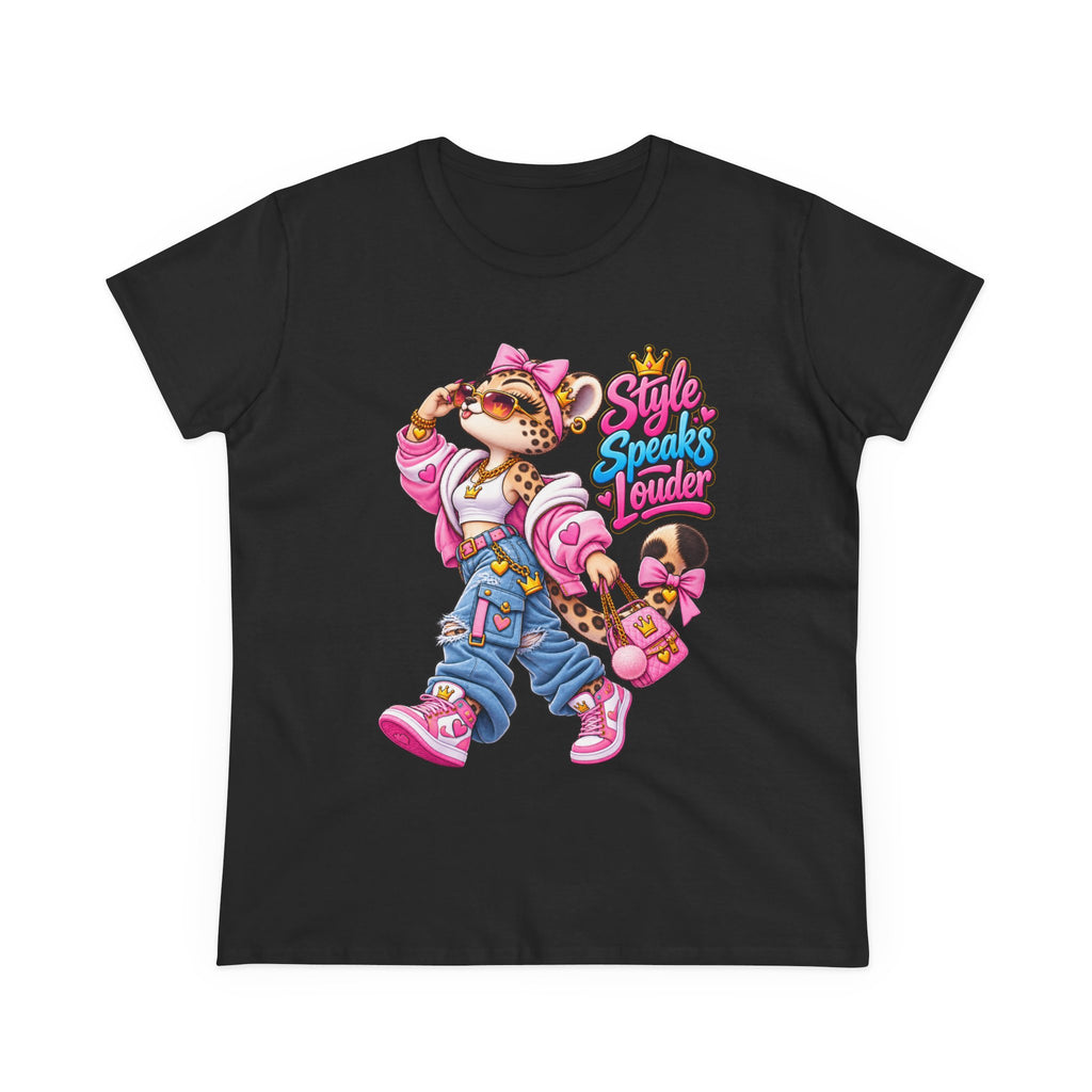 Style Speaks Louder Leopard Girl Tee
