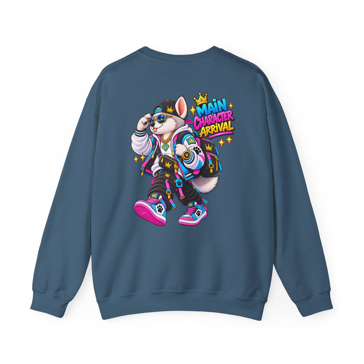 Main Character Husky Unisex Heavy Blend™ Crewneck Sweatshirt