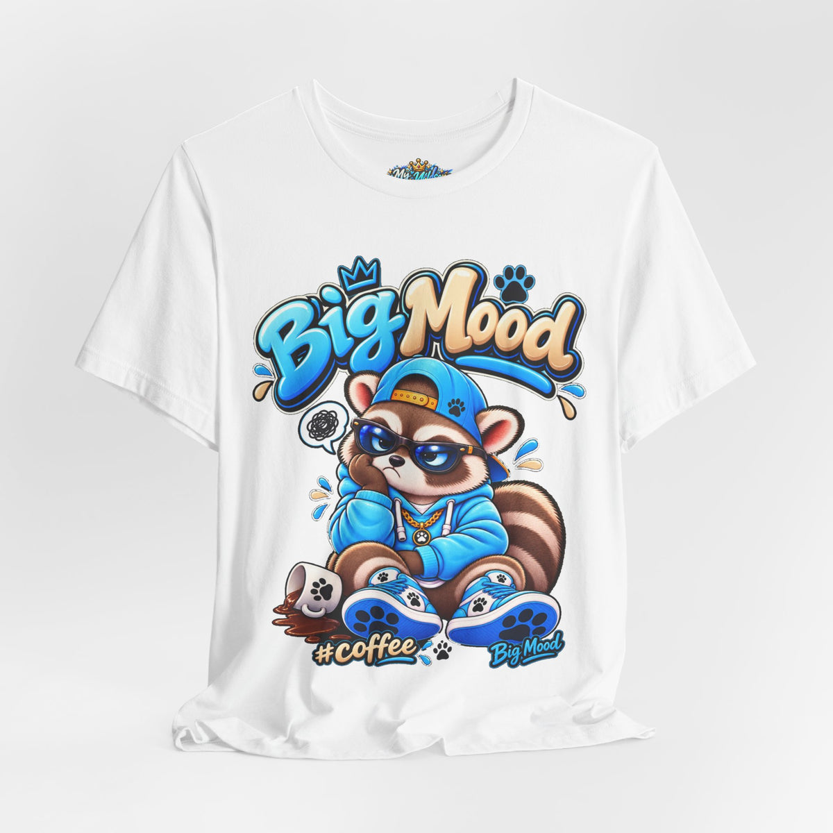 Remy Big Mood Raccoon Coffee T-Shirt