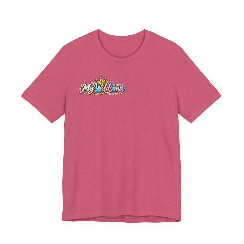 Cute Cartoon Big Personality Dog Tee — Trendy Boba Lover Graphic T-Shirt