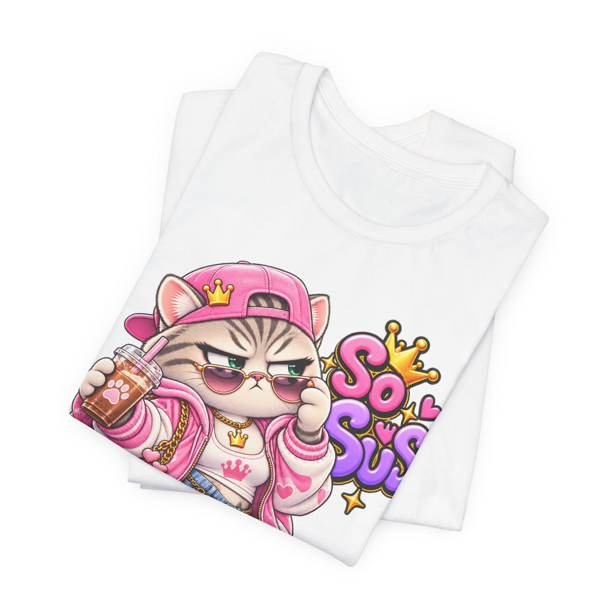So Sus Streetwear Cat Tee