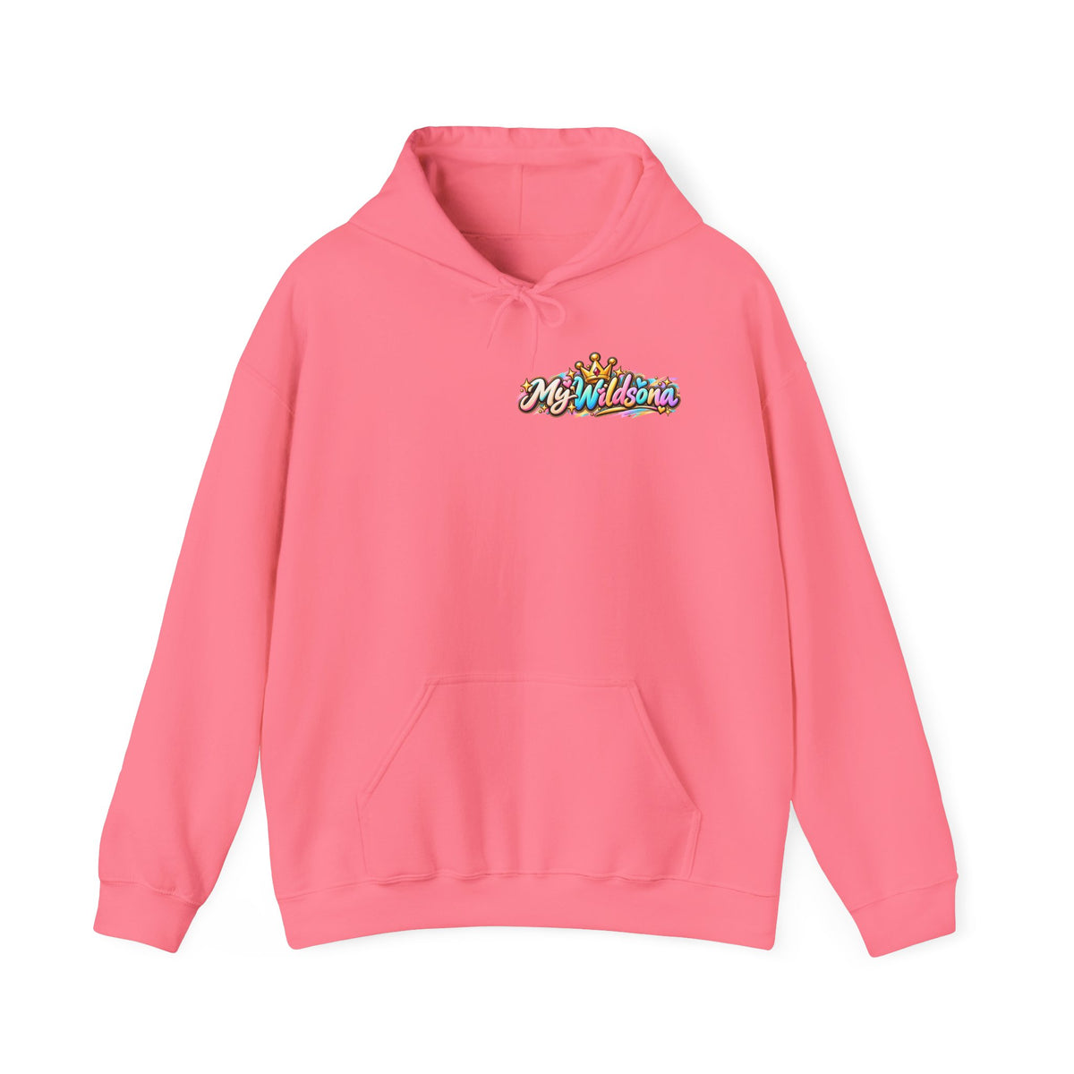 Hoodie — Colorful Big Personality Stay Iconic Pup Graphic