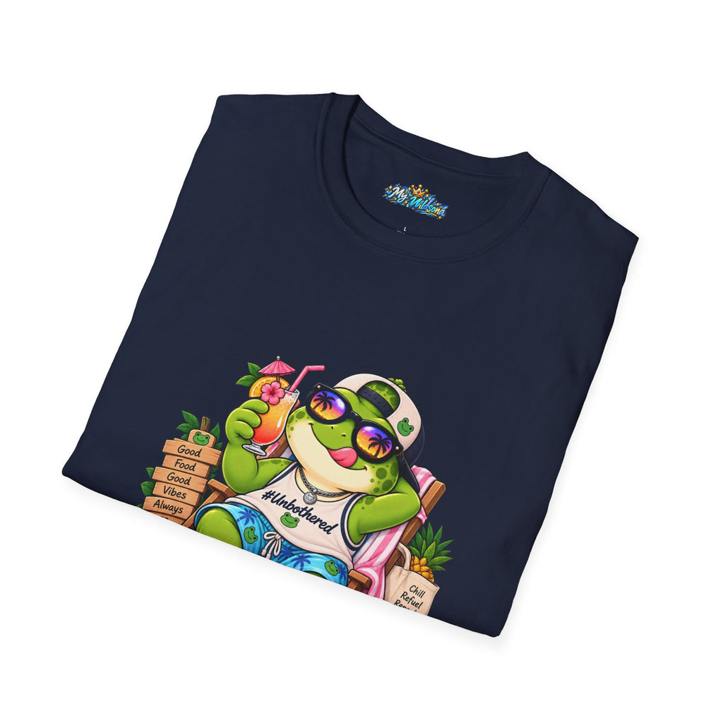 Big Mood Frog T-Shirt — Chill Cartoon Frog Graphic Tee