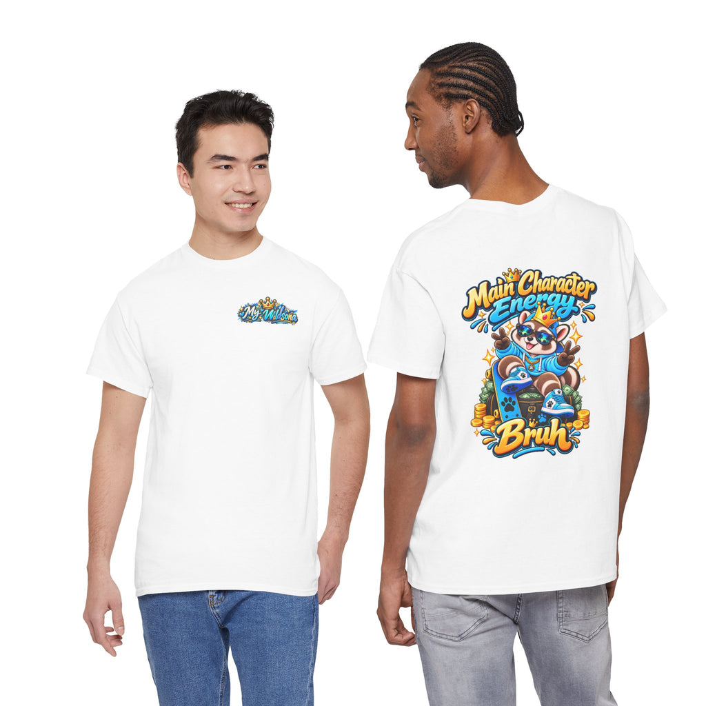 Remy Raccoon Main Character Energy Graphic Tee
