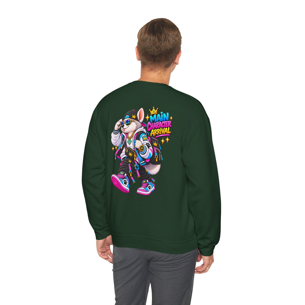 Main Character Husky Unisex Heavy Blend™ Crewneck Sweatshirt