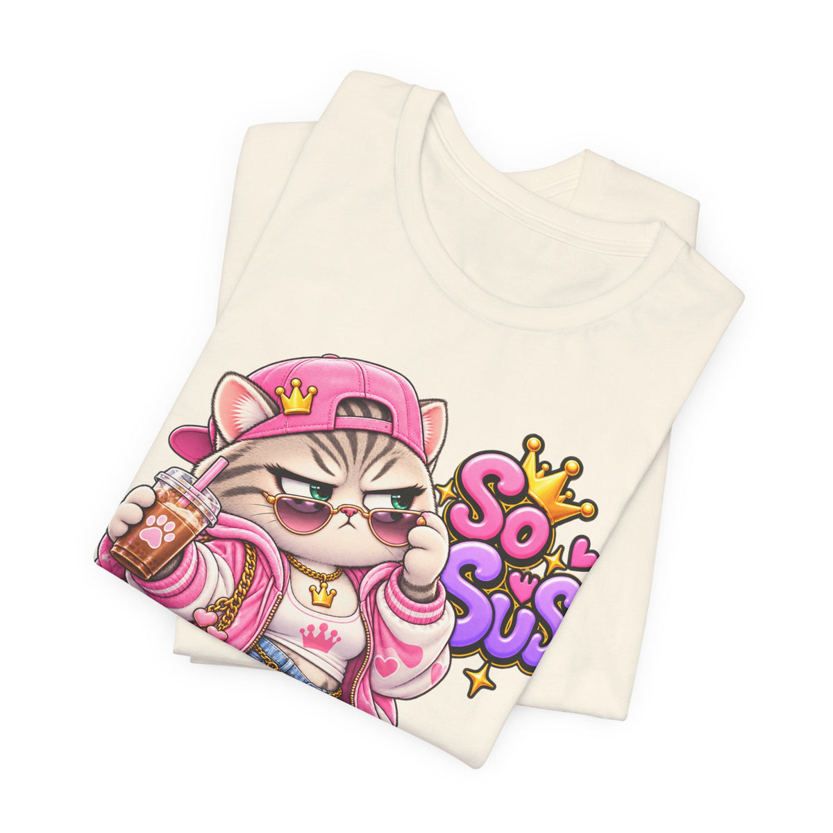 So Sus Streetwear Cat Tee