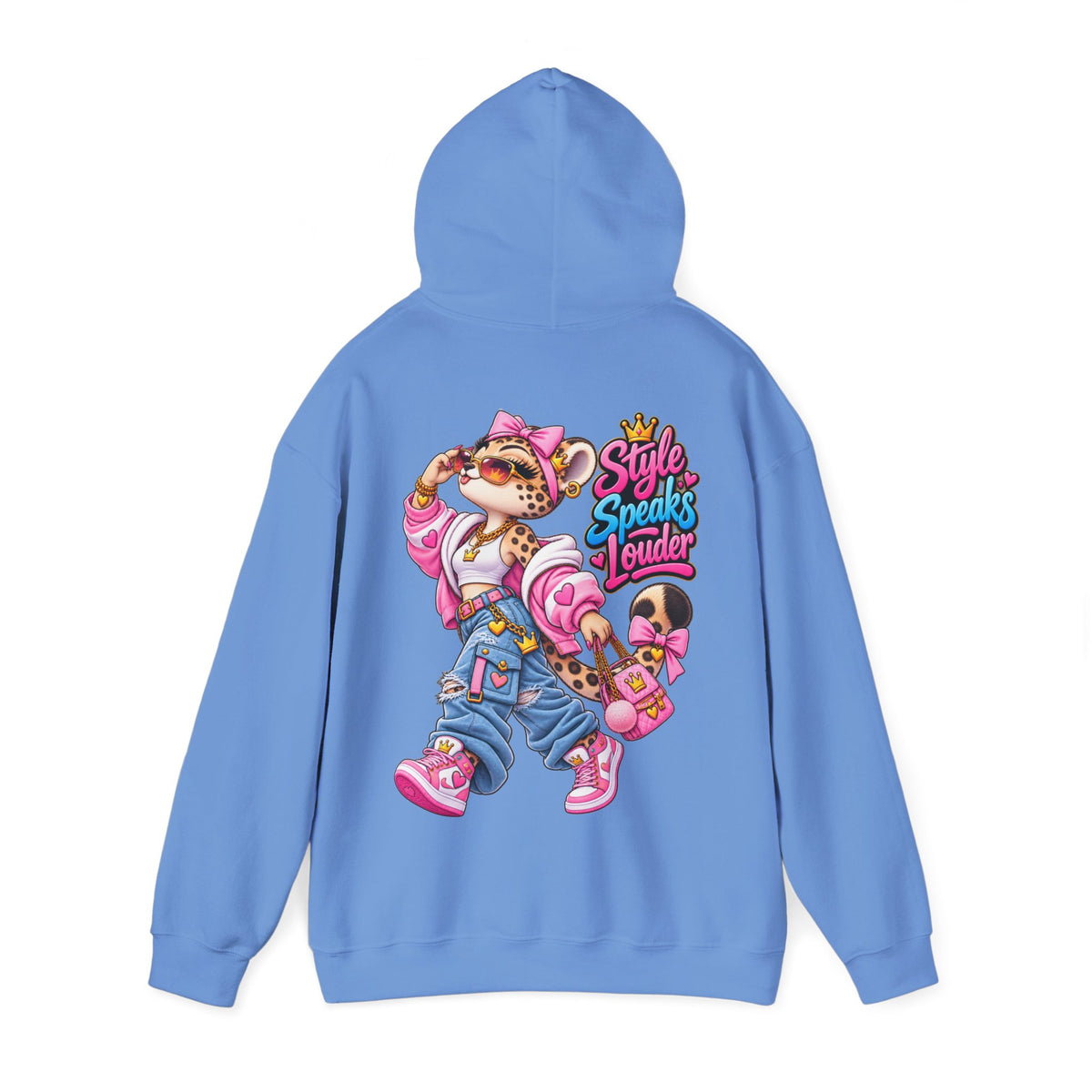 Hoodie — "Style Speaks Louder" Streetwear Graphic Hoodie