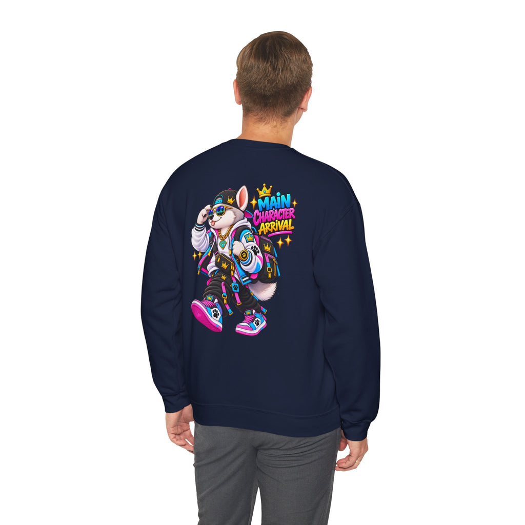 Main Character Husky Unisex Heavy Blend™ Crewneck Sweatshirt