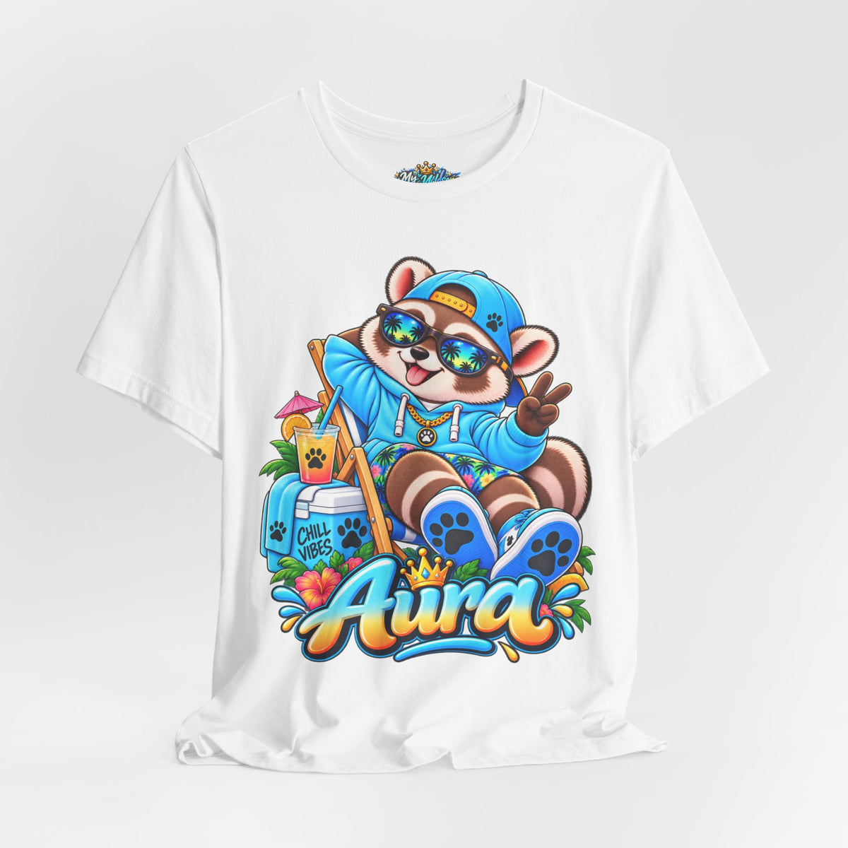 Remy Raccoon Aura - Chest Graphic Tee