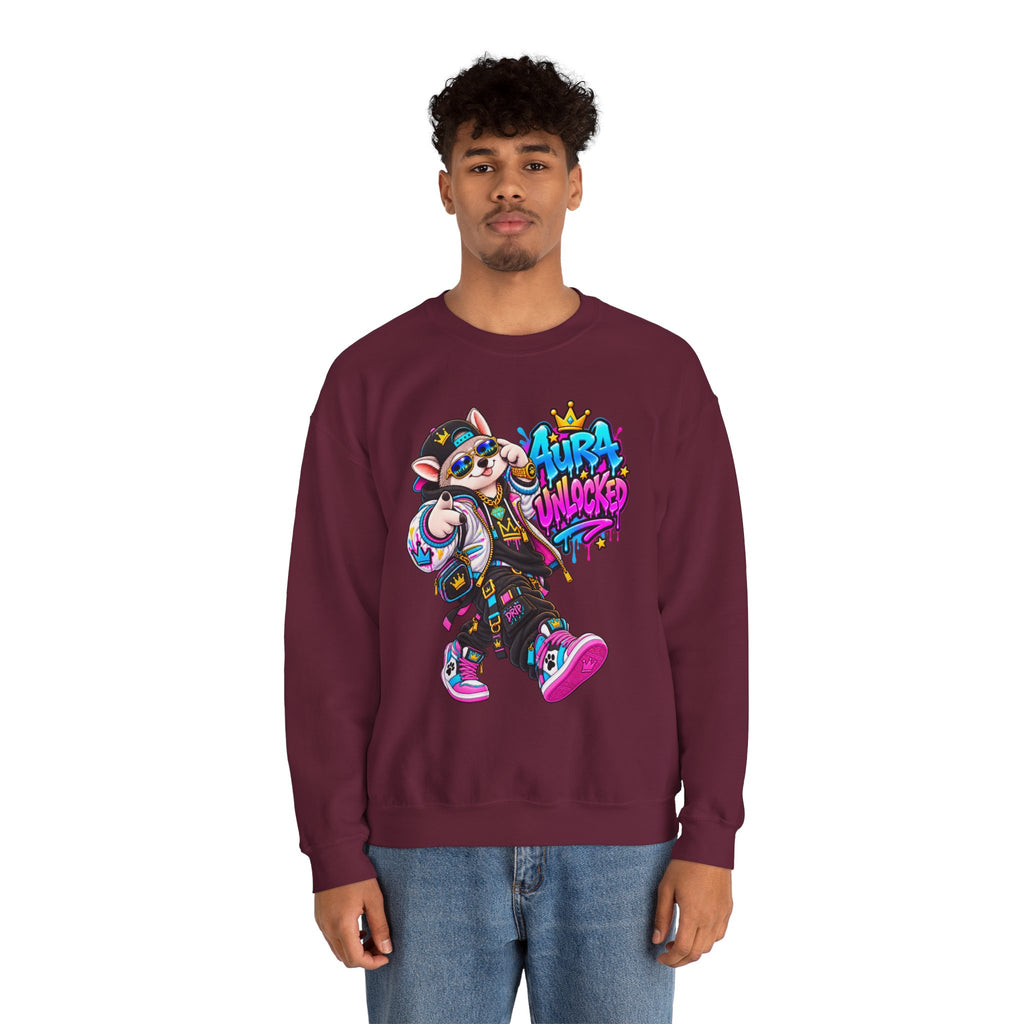 Aura Unlocked - Alaskan Husky - Streetwear  Sweatshirt