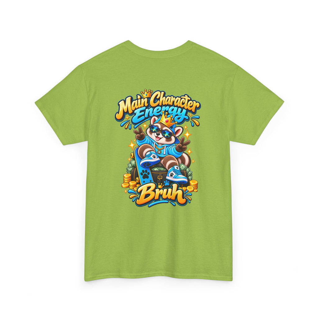 Remy Raccoon Main Character Energy Graphic Tee