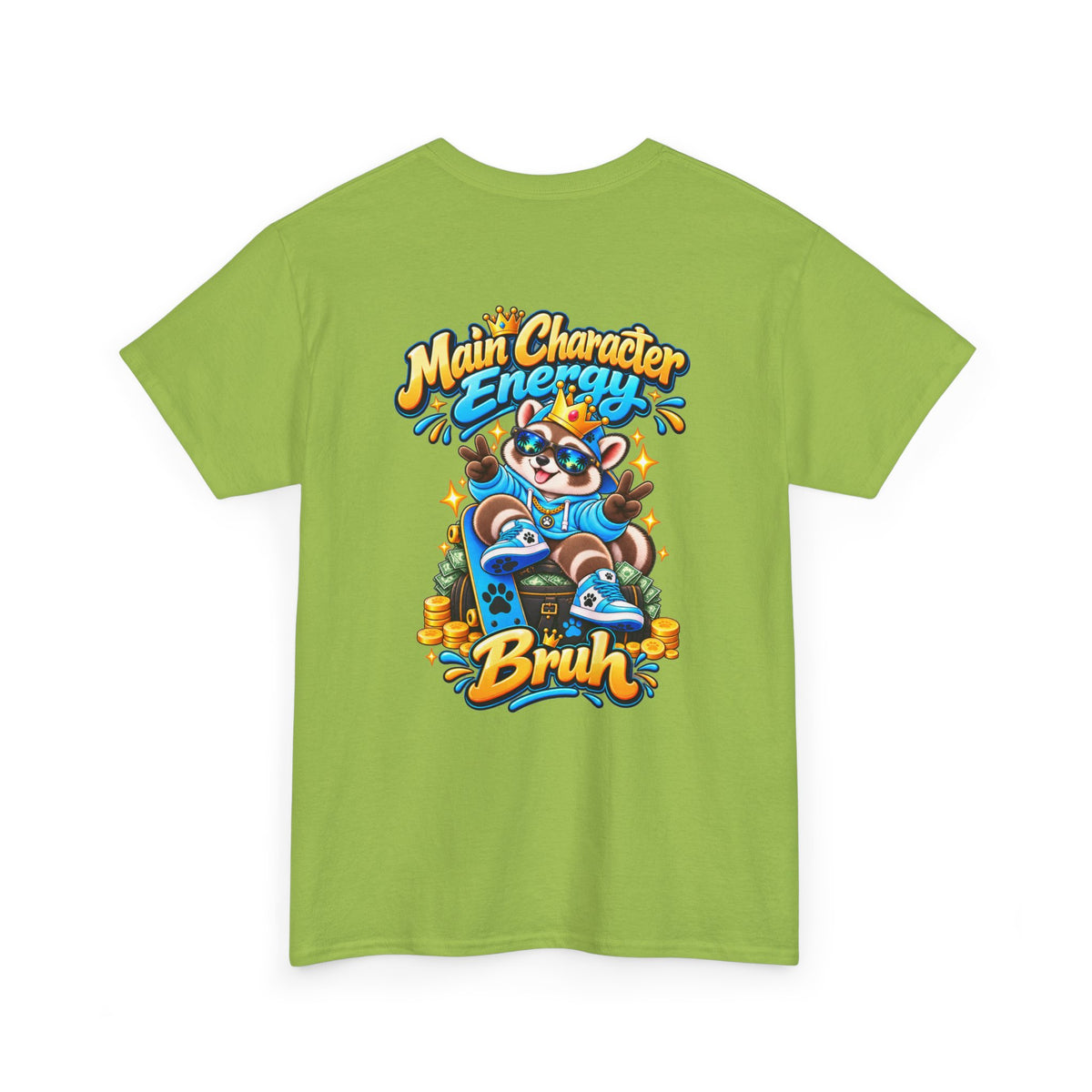Remy Raccoon Main Character Energy Graphic Tee